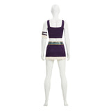Cosplay Costume Niko Robin One Piece Live Action 2(2026) TV Cosplay Tenue Blanche et Violette Femme