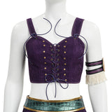 Cosplay Costume Niko Robin One Piece Live Action 2(2026) TV Cosplay Tenue Violette Femme