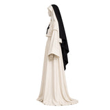 Cosplay Costume Nonne The Devils(1971) Film Cosplay Tenue Blanche et Noire Femme