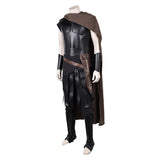 Cosplay Costume Odysseus The Odyssey(2026) Film Cosplay Tenue Noire avec Cape Marron Homme
