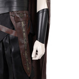 Cosplay Costume Odysseus The Odyssey(2026) Film Cosplay Tenue Noire avec Cape Marron Homme