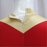Cosplay Costume Oliver Grayson Invincible 4(2026) TV Cosplay Combinaison à Manches Courtes Rouge Homme
