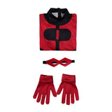 Cosplay Costume Oliver Grayson Invincible 4(2026) TV Cosplay Combinaison Noire et Rouge Homme