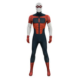 Cosplay Costume Oliver Grayson Invincible 4(2026) TV Cosplay Combinaison Rouge et Noire Homme Ver.2