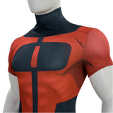 Cosplay Costume Oliver Grayson Invincible 4(2026) TV Cosplay Combinaison Rouge et Noire Homme Ver.2
