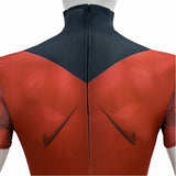 Cosplay Costume Oliver Grayson Invincible 4(2026) TV Cosplay Combinaison Rouge et Noire Homme Ver.2