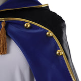 Cosplay Costume Olruggio Tongari Boushi no Atelier(2026) Anime Cosplay Tenue Noire et Bleue Homme