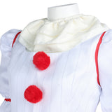Cosplay Costume Pennywise It Film Cosplay Tenue Blanche Femme