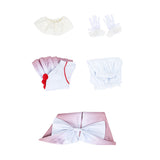 Cosplay Costume Pennywise It Film Cosplay Tenue Blanche Femme
