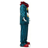 Cosplay Costume Pennywise It Film Cosplay Tenue Noire et Bleue Homme