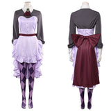 Cosplay Costume Perona One Piece: Heroines(2026) Anime Cosplay Robe Violette et Grise Femme
