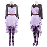 Cosplay Costume Perona One Piece: Heroines(2026) Anime Cosplay Robe Violette et Grise Femme