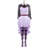 Cosplay Costume Perona One Piece: Heroines(2026) Anime Cosplay Robe Violette et Grise Femme