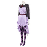 Cosplay Costume Perona One Piece: Heroines(2026) Anime Cosplay Robe Violette et Grise Femme