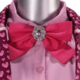Cosplay Costume Pink Charming Descendants: Wicked Wonderland(2026) Film Cosplay Haut et Short Femme