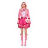 Cosplay Costume Pink Descendants: Wicked Wonderland(2026) Film Cosplay Robe Rose Femme