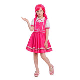 Cosplay Costume Pink Descendants: Wicked Wonderland(2026) Film Cosplay Robe Rose Femme Ver.2