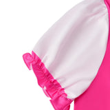 Cosplay Costume Pink Descendants: Wicked Wonderland(2026) Film Cosplay Robe Rose Femme Ver.2