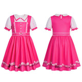Cosplay Costume Pink Descendants: Wicked Wonderland(2026) Film Cosplay Robe Rose Femme Ver.2