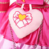 Cosplay Costume Pink Hearts Descendants: Wicked Wonderland(2026) Film Cosplay Tenue Rose Femme