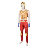 Cosplay Costume Pocoloco JoJo's Bizarre Adventure 7(2026) Anime Cosplay Tenue Jaune et Rouge Cosplay Costume