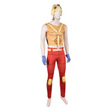 Cosplay Costume Pocoloco JoJo's Bizarre Adventure 7(2026) Anime Cosplay Tenue Jaune et Rouge Cosplay Costume