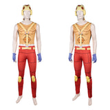 Cosplay Costume Pocoloco JoJo's Bizarre Adventure 7(2026) Anime Cosplay Tenue Jaune et Rouge Cosplay Costume