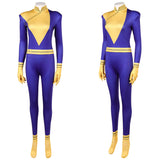 Cosplay Costume Polaris X-Men '97 Saison 2(2026) TV Cosplay Combinaison Bleue et Jaune Femme