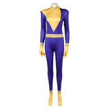 Cosplay Costume Polaris X-Men '97 Saison 2(2026) TV Cosplay Combinaison Bleue et Jaune Femme
