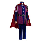 Cosplay Costume Prince Phillip Maléfique Film Cosplay Tenue Violette et Bleue Homme
