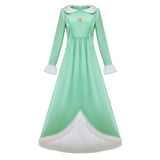 Cosplay Costume Princess Daisy The Super Mario Galaxy Movie(2026) Film Cosplay Robe Verte Femme