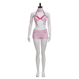 Cosplay Costume Princess Peach The Super Mario Bros. Movie Film Cosplay Tenue Rose Femme