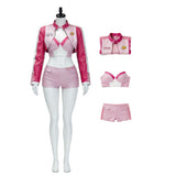 Cosplay Costume Princess Peach The Super Mario Bros. Movie Film Cosplay Tenue Rose Femme