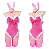 Cosplay Costume Princess Peach The Super Mario Galaxy Movie(2026) Film Cosplay Bunny Girl Tenue Rose Femme