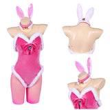 Cosplay Costume Princess Peach The Super Mario Galaxy Movie(2026) Film Cosplay Bunny Girl Tenue Rose Femme