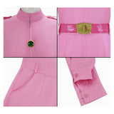 Cosplay Costume Princess Peach The Super Mario Galaxy Movie(2026) Film Cosplay Combinaison Rose Femme