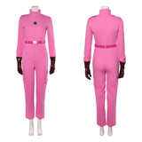 Cosplay Costume Princess Peach The Super Mario Galaxy Movie(2026) Film Cosplay Combinaison Rose Femme