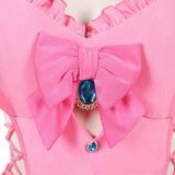 Cosplay Costume Princess Peach The Super Mario Galaxy Movie(2026) Film Cosplay Maillot de Bain Rose Femme