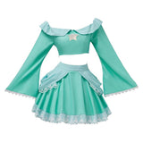 Cosplay Costume Princess Rosalina The Super Mario Galaxy Movie(2026) Film Cosplay Maillot de Bain Bleu Femme