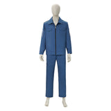 Cosplay Costume Professor X Avengers 5(2026) Film Cosplay Tenue Bleue Homme