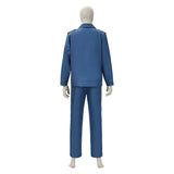 Cosplay Costume Professor X Avengers 5(2026) Film Cosplay Tenue Bleue Homme