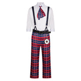 Cosplay Costume Prospector Dentity5 Jeu Cosplay Tenue Rouge Homme