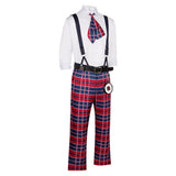 Cosplay Costume Prospector Dentity5 Jeu Cosplay Tenue Rouge Homme
