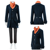 Cosplay Costume Prue McKeel Wildwood(2026) Film Cosplay Tenue Bleue avec Foulard Orange Femme