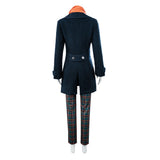 Cosplay Costume Prue McKeel Wildwood(2026) Film Cosplay Tenue Bleue avec Foulard Orange Femme