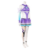 Cosplay Costume Psylocke Chouko Takahashi: The Prodigy Jeu Cosplay Tenue Violette et Blanche Femme