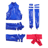 Cosplay Costume Psylocke X-Men '97 Saison 2(2026) TV Cosplay Tenue Bleue Femme