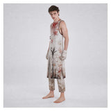 Cosplay Costume Pyramid Head Silent Hill 2 Remaked Jeu Cosplay Tenue Blanche Homme