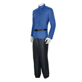 Cosplay Costume Rafał Chikyuu no Undou ni Tsuite Anime Cosplay Tenue Bleue Homme