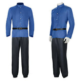 Cosplay Costume Rafał Chikyuu no Undou ni Tsuite Anime Cosplay Tenue Bleue Homme